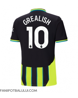 Manchester City Jack Grealish #10 Tricou Fotbal Replică 2024-25 Barbati Deplasare